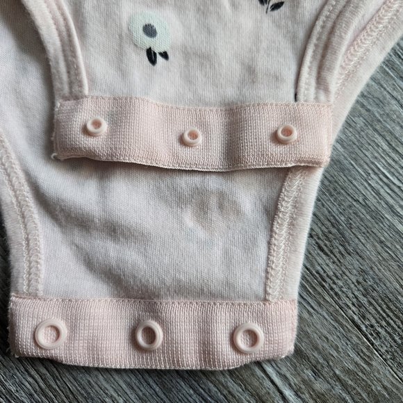 18M Girls Floral Pink Kids One Piece - Picture 3 of 4